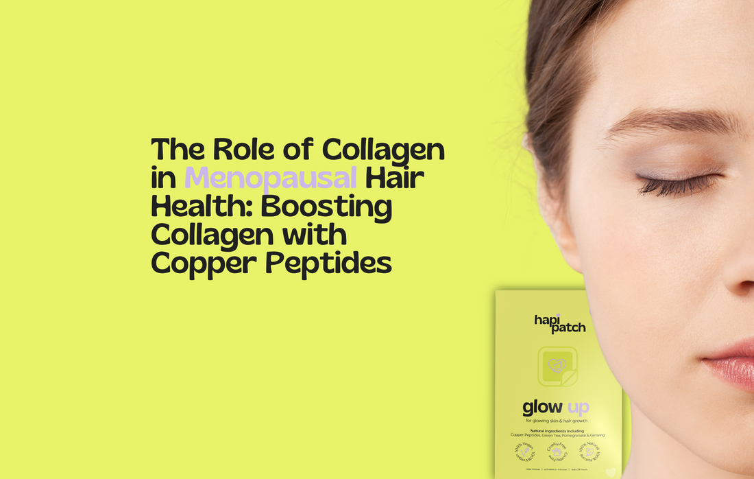 The Role of Collagen in Menopausal Hair Health: Boosting Collagen with Copper Peptides
