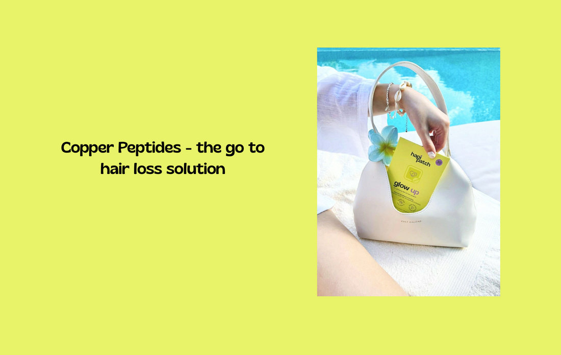 Copper Peptides - the go to hair loss solution