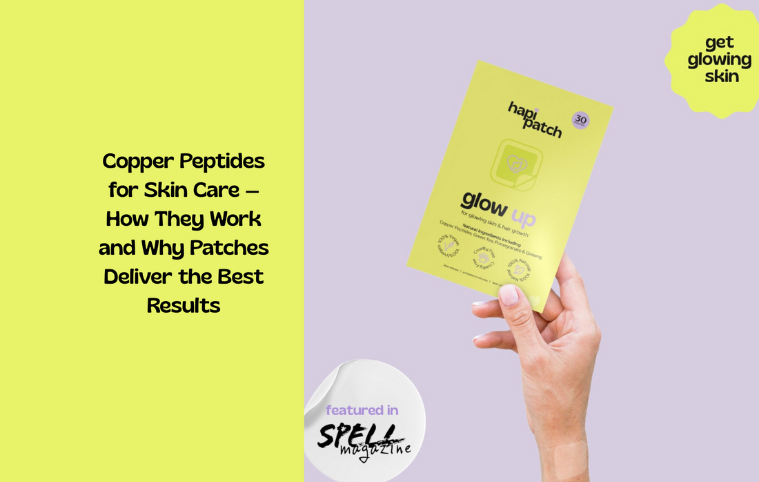 Glow Up copper peptide patch for radiant skin