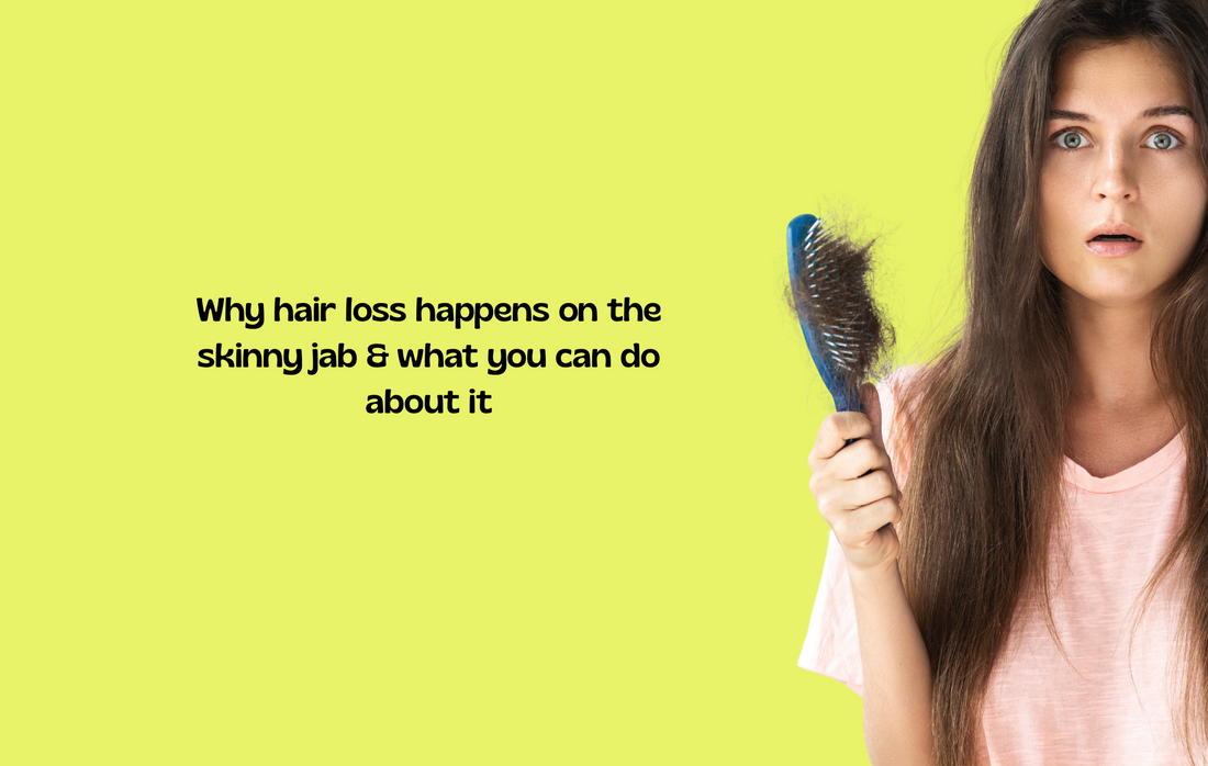 Hair loss solution during weight loss injections