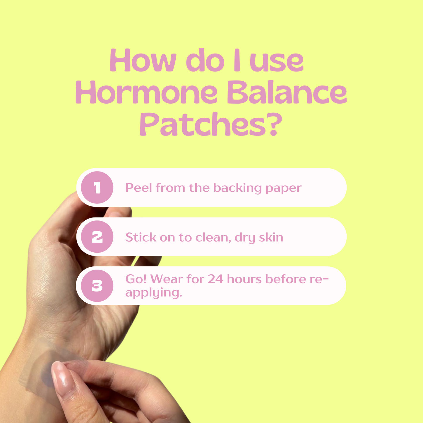 Hormone Balance Patches