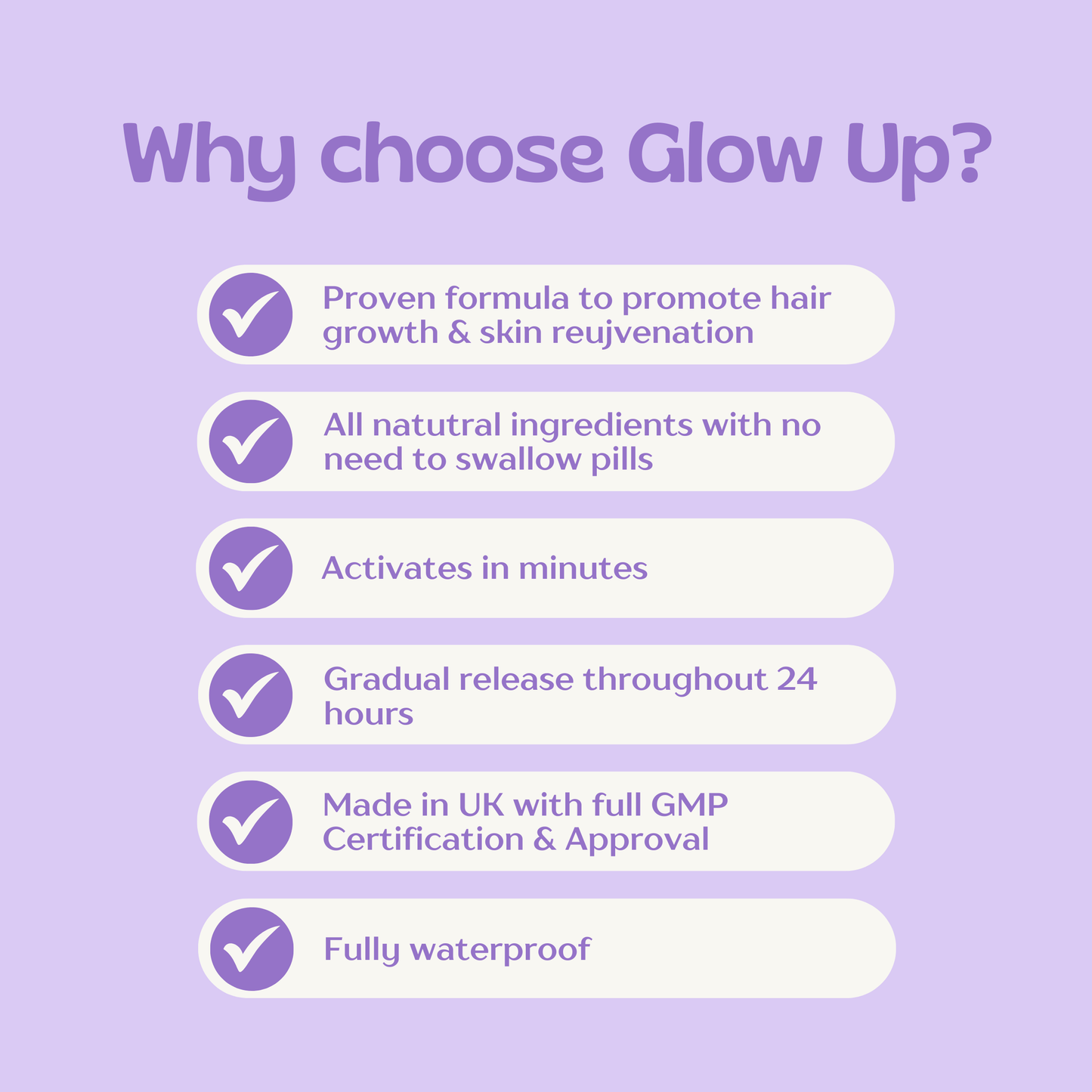 Glow Up Patches