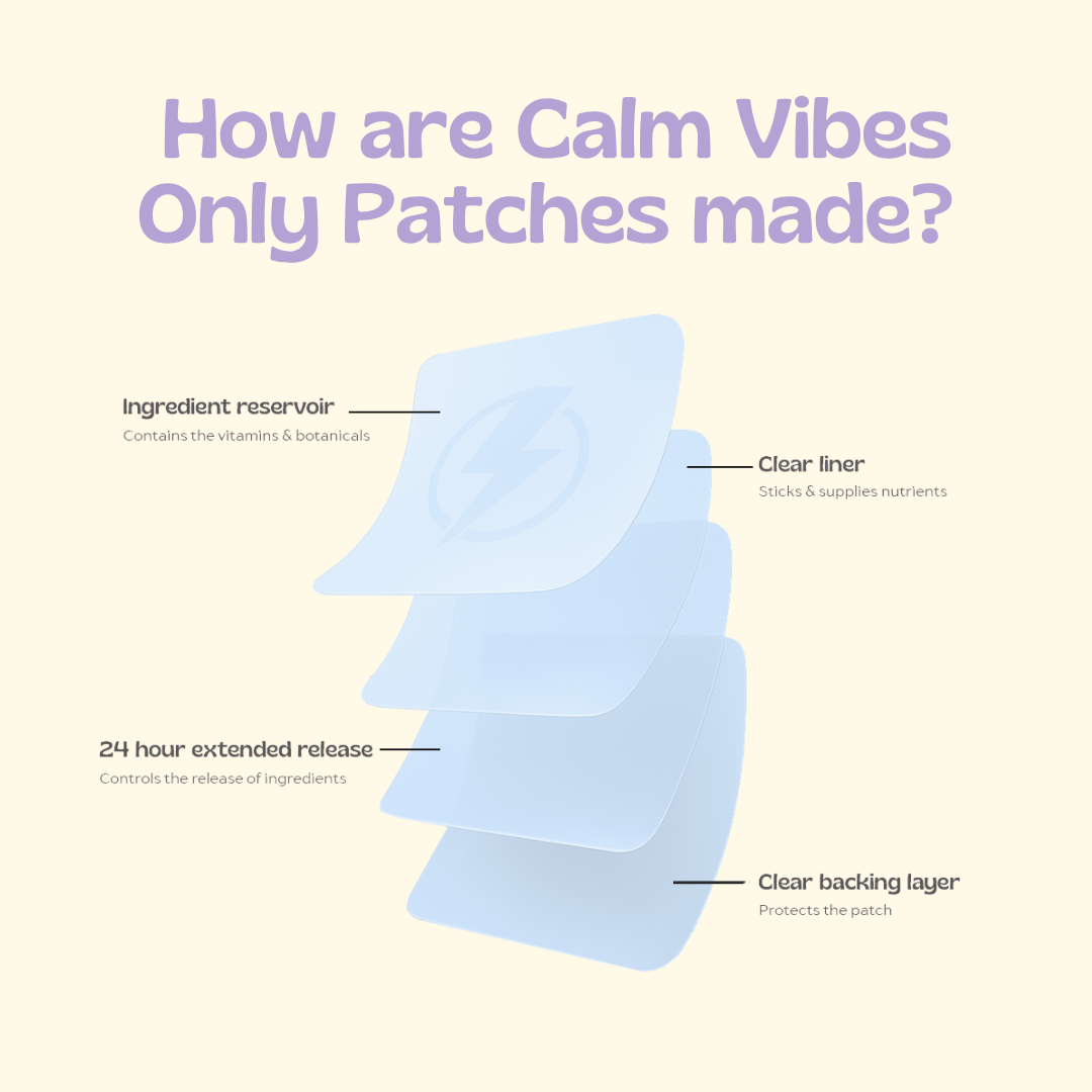 Calm Vibes Only Patches