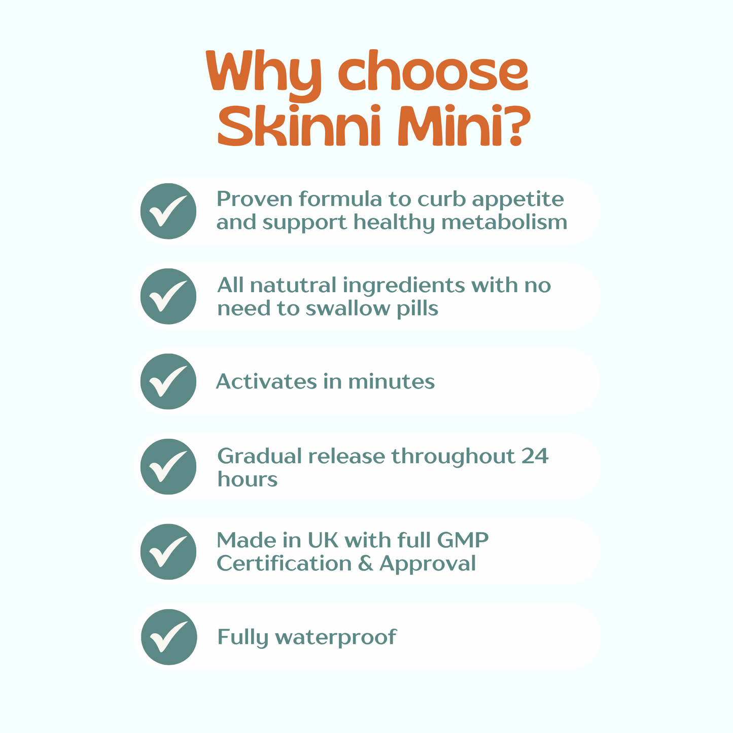 Skinni Mini GLP-Booster Patches