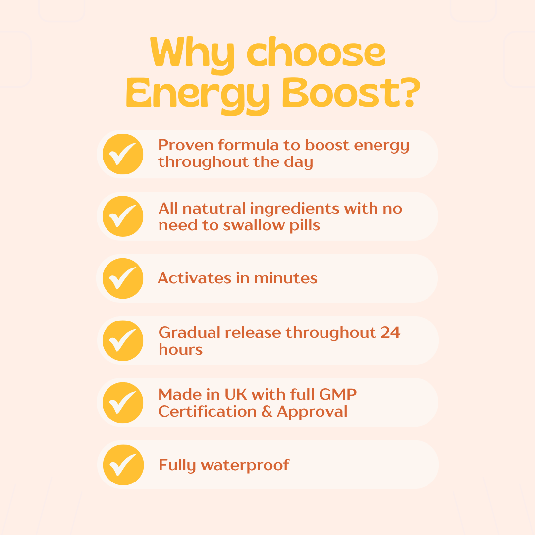 Energy Boost Patches