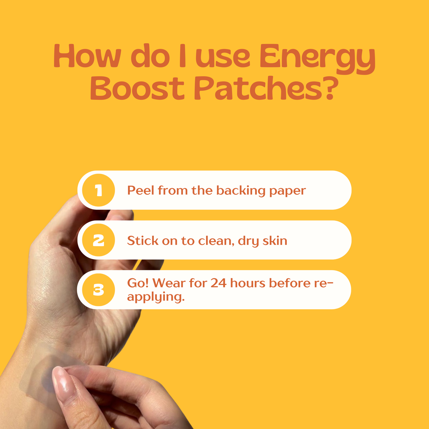 Energy Boost Patches