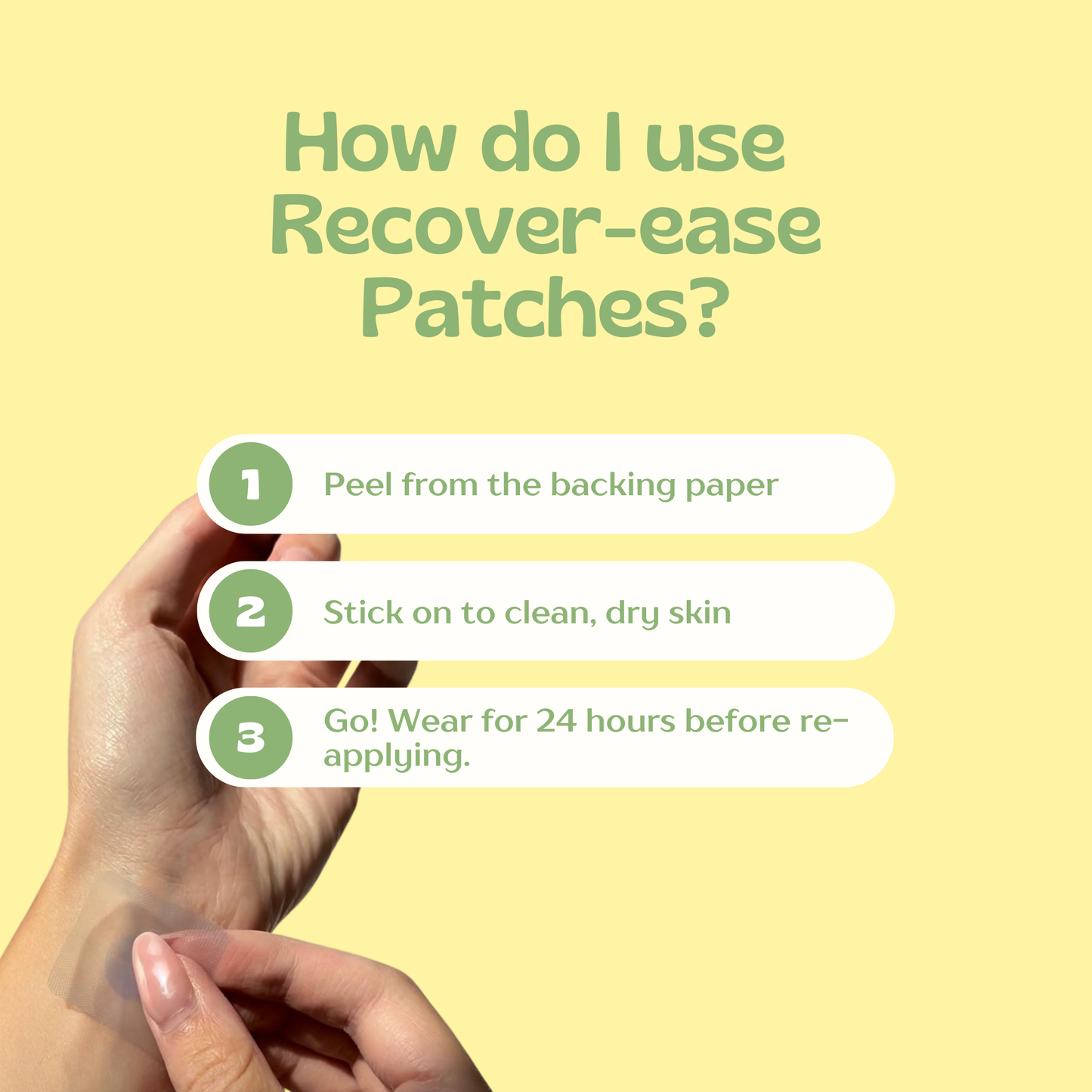 Recover-ease Patch (20mg)