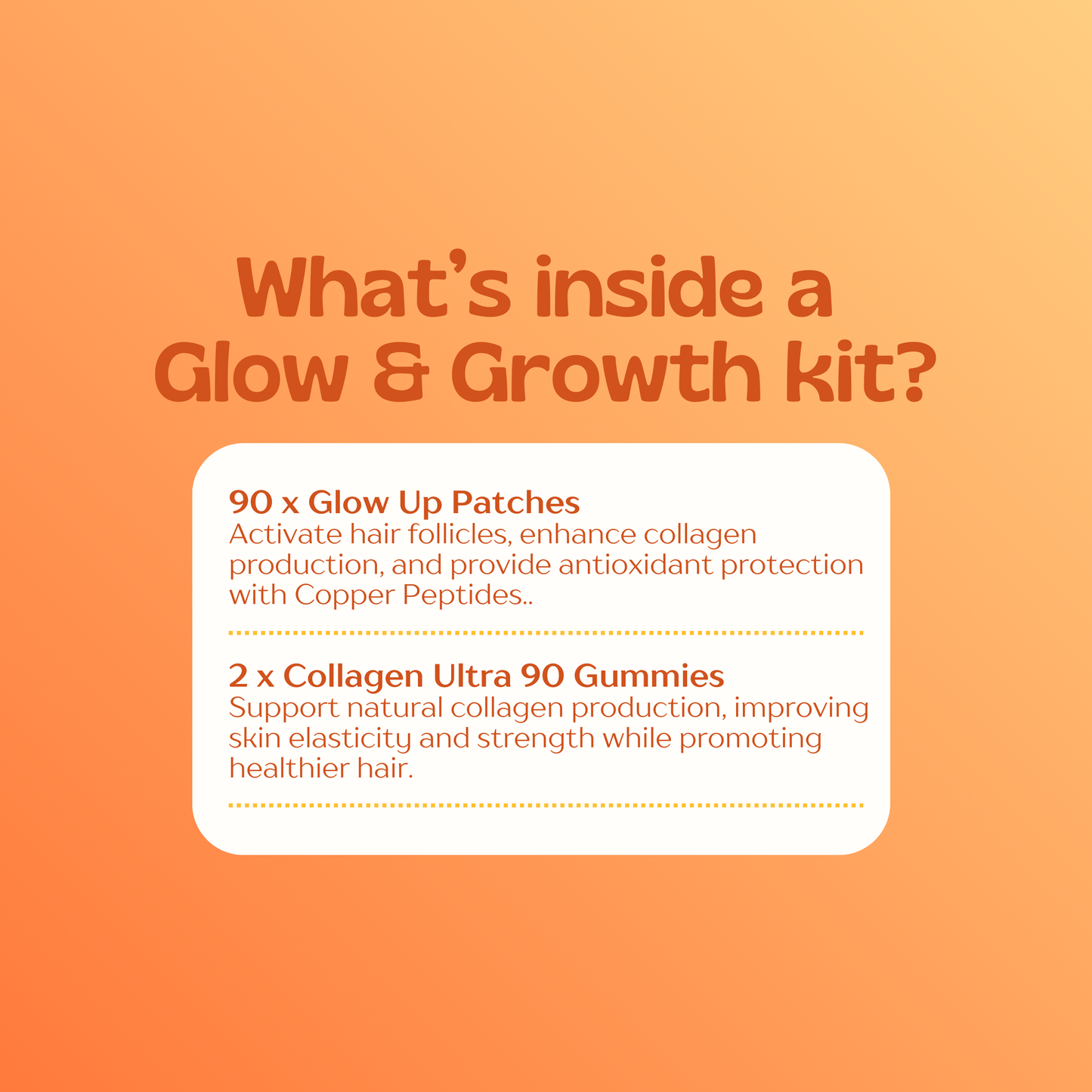 Glow & Growth Restore Bundle - Save £25!