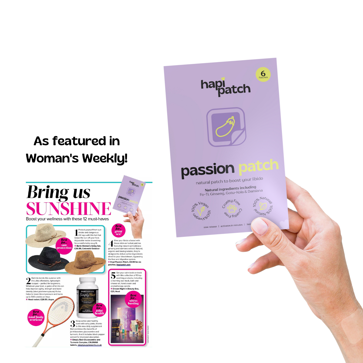 Passion Patch - Natural Patch to Boost your Libido