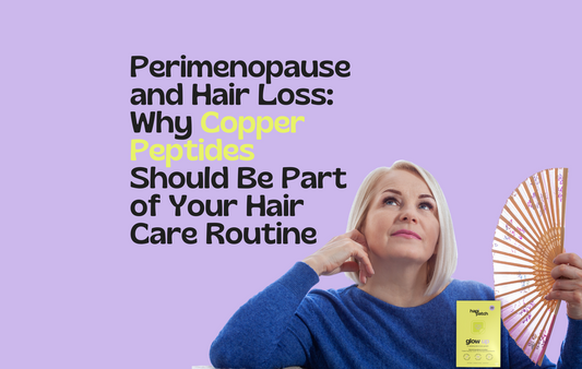 Perimenopause and Hair Loss: Why Copper Peptides Should Be Part of Your Hair Care Routine