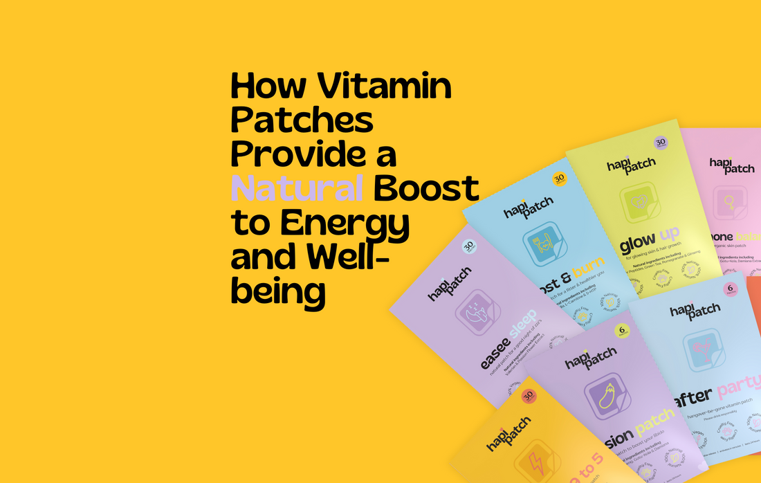 How Vitamin Patches Provide a Natural Boost to Energy and Well-being