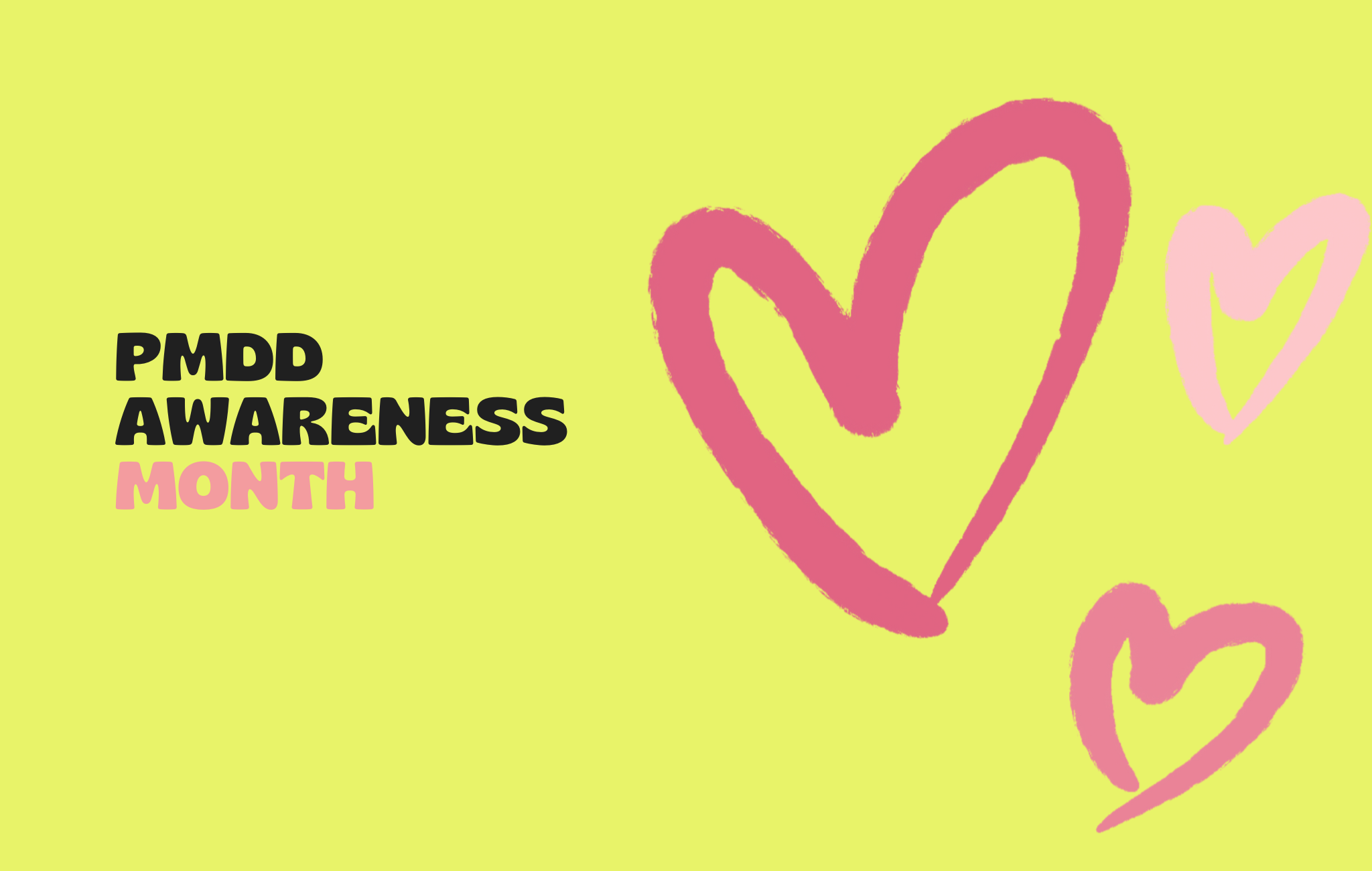 PMDD Awareness Month | HapiPatch.com