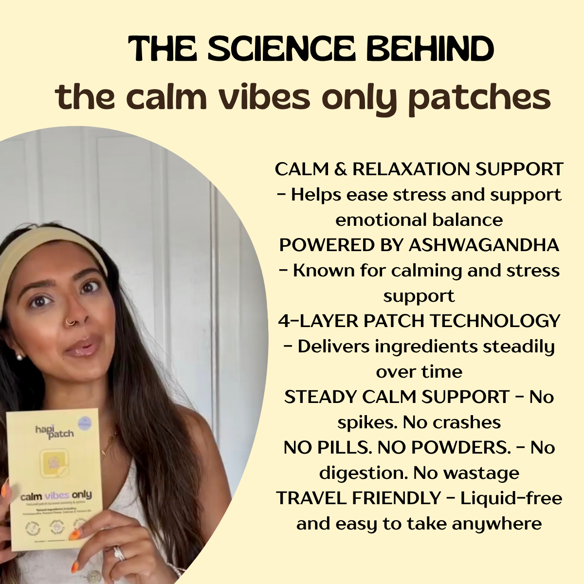 Calm Vibes Only Patches