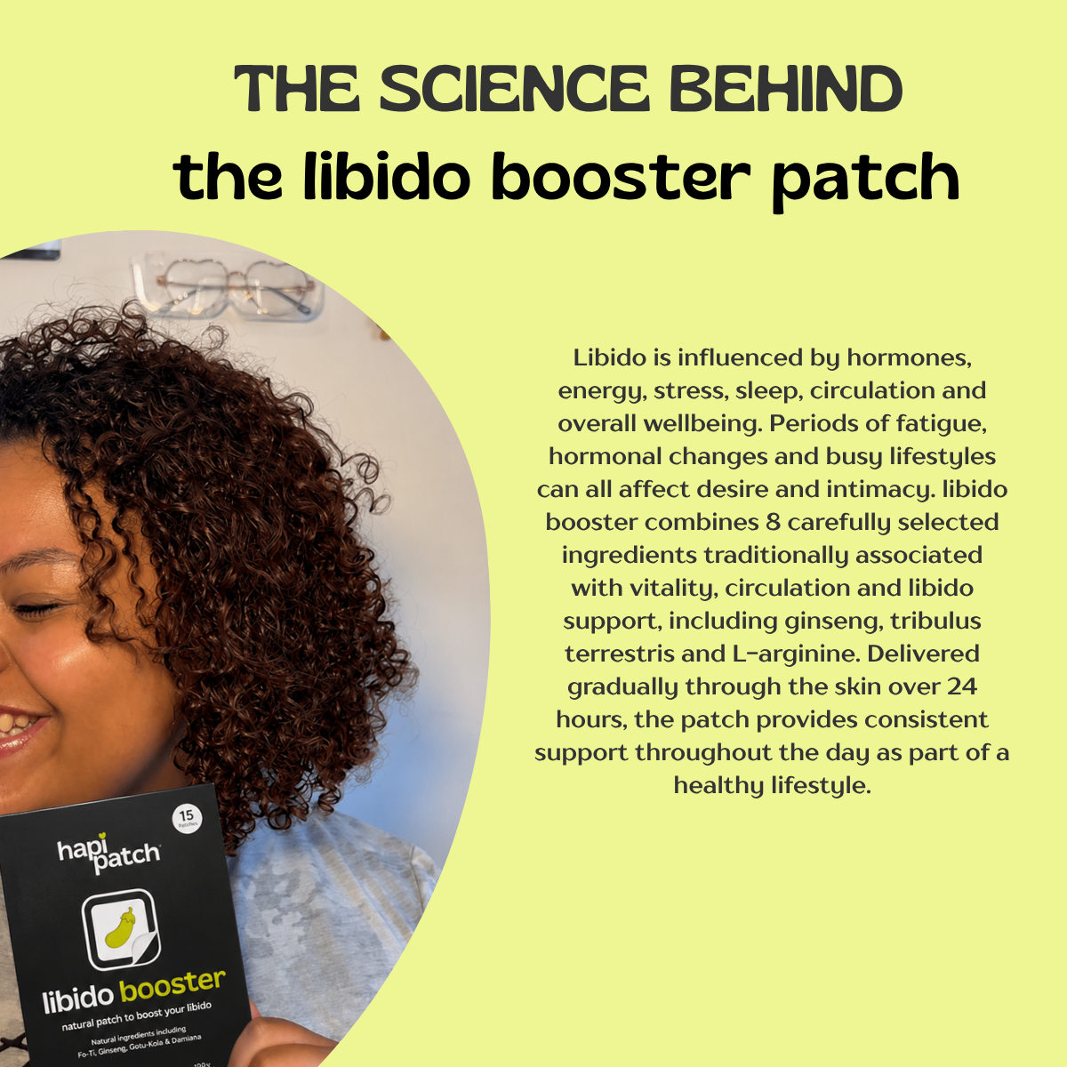 Libido booster patches