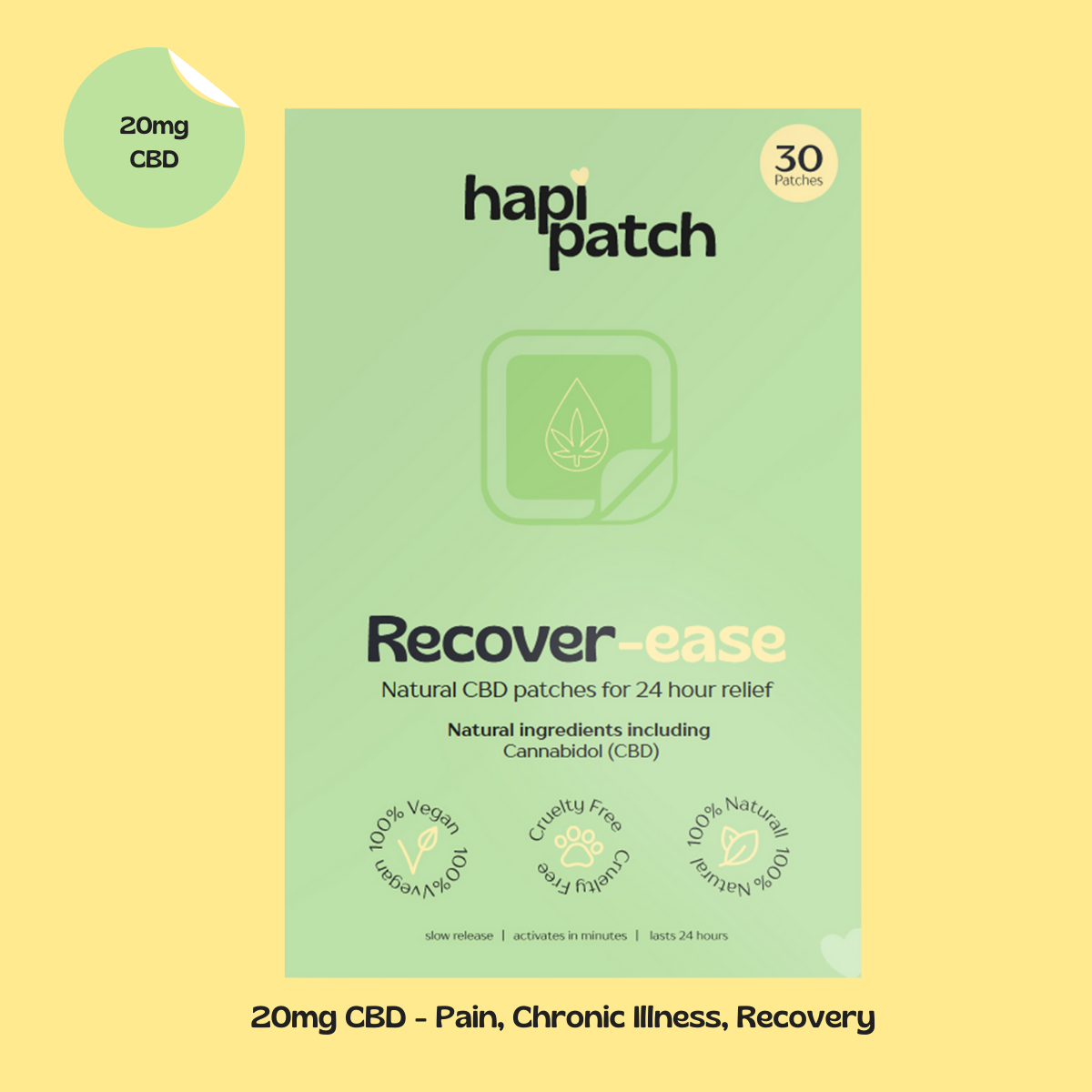 Recover-ease Patch (20mg)