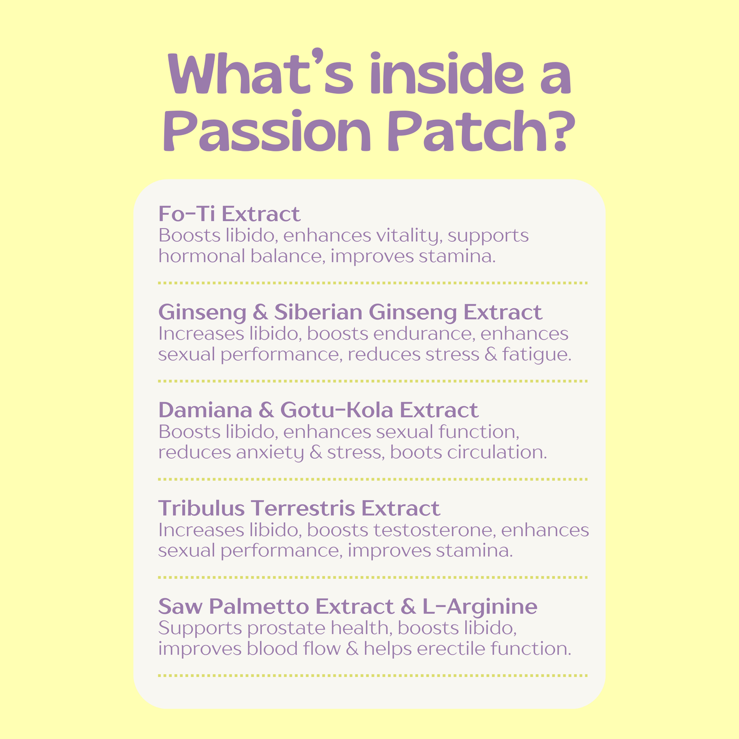Passion Patch