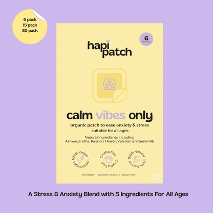Calm Vibes Only Patches
