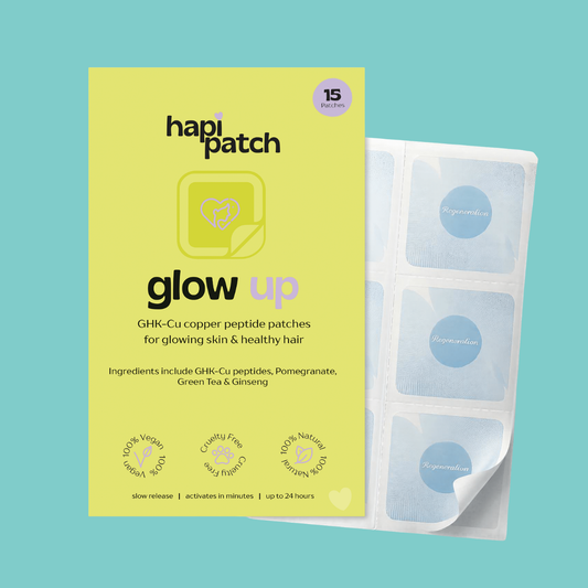 Glow Up GHK-Cu Copper Peptide Patches