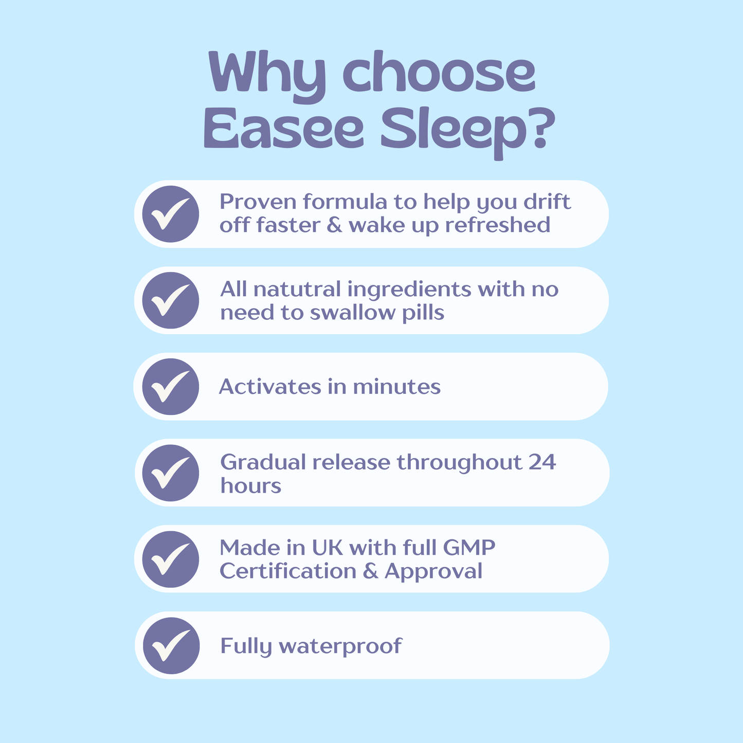 Easee Sleep Patches
