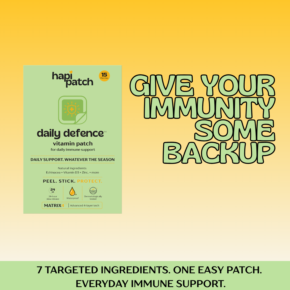 daily defence - immunity patch