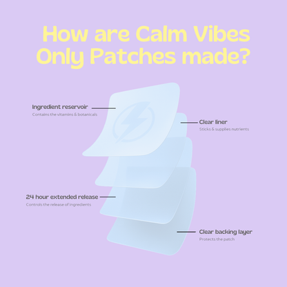 Calm Vibes Only Patches