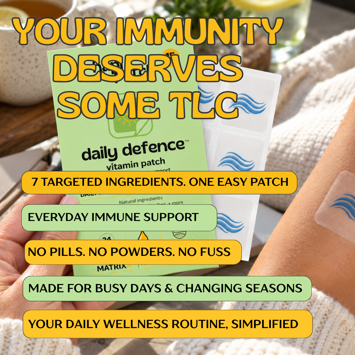 daily defence - immunity patch