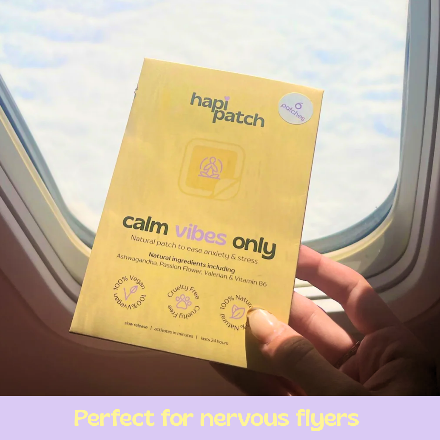 Calm Vibes Only Patches