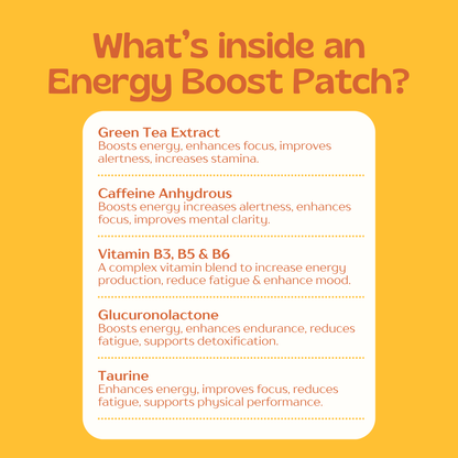 Energy Boost Patches