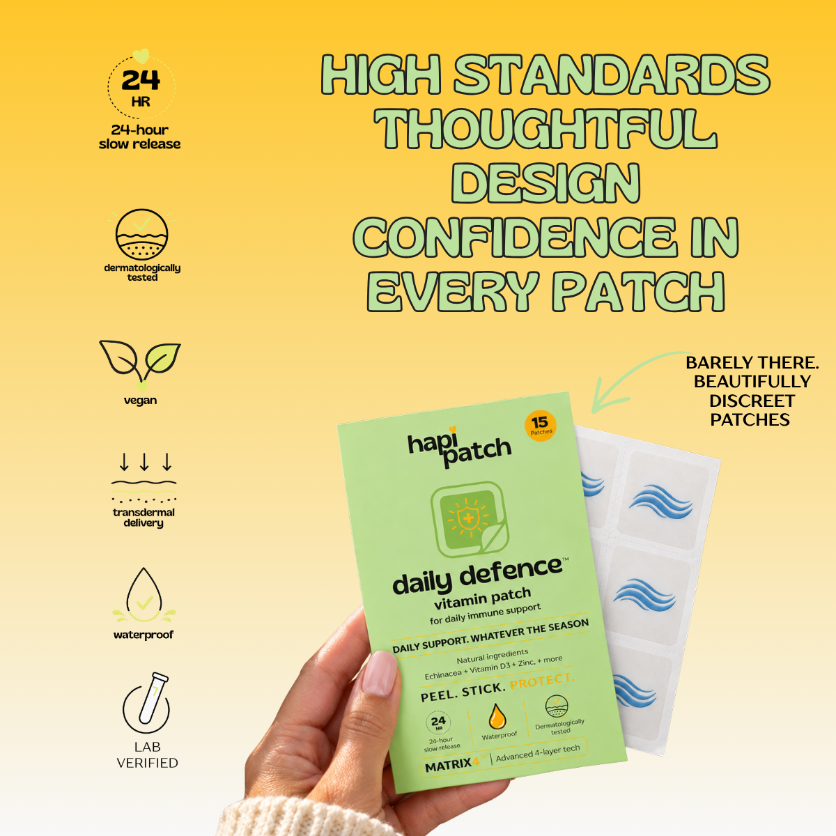 daily defence - immunity patch