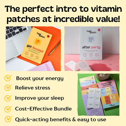 The Vitamin Patch Variety Kit- Save £20!