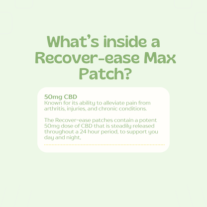 Recover-ease CBD Patch (MAX strength)