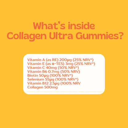Collagen Ultra Gummies - Packed With Powerful Vitamins