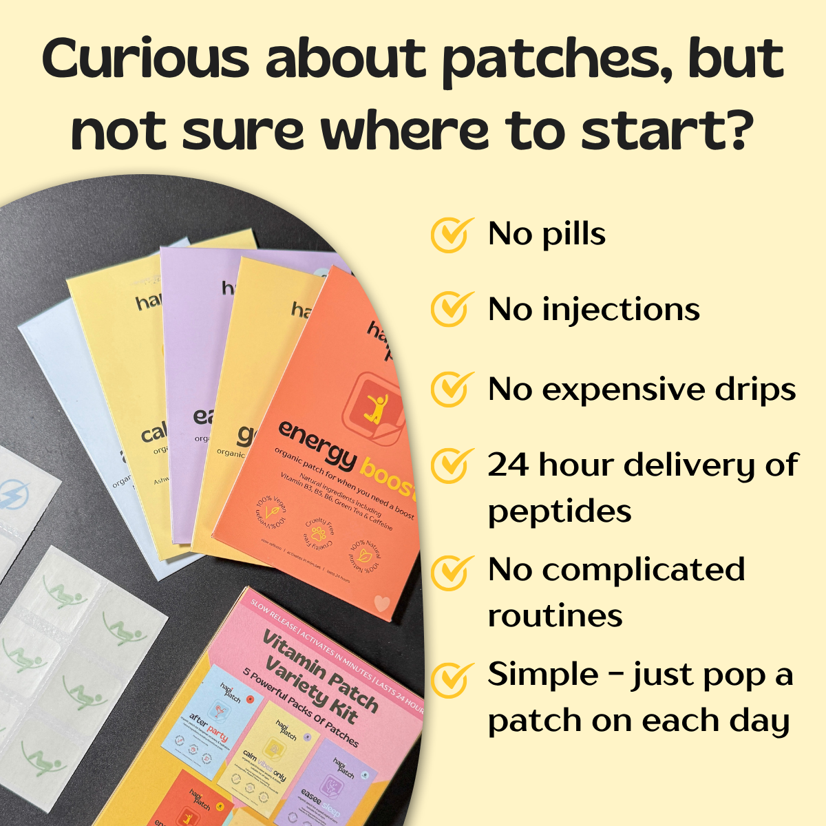 The Vitamin Patch Variety Kit- Save £20!