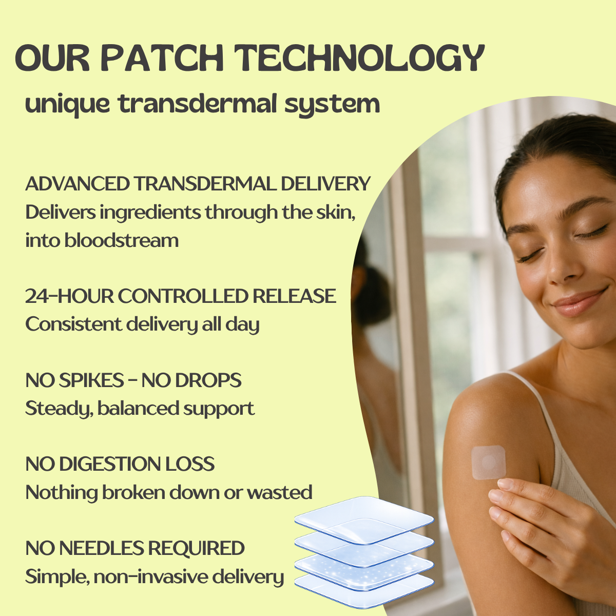 Glow Up Patches, for glowing skin & hair growth - Hapi Patch HapiPatch Glow Up Patches, for glowing skin & hair growth - Hapi Patch HapiPatch
