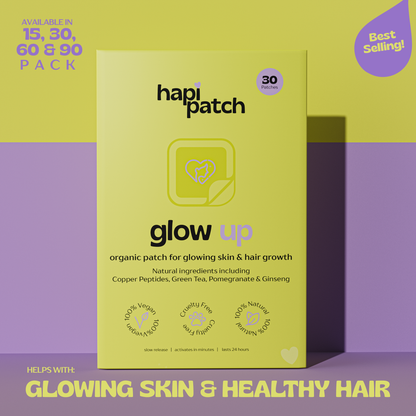 Glow Up GHK-Cu Copper Peptide Patches