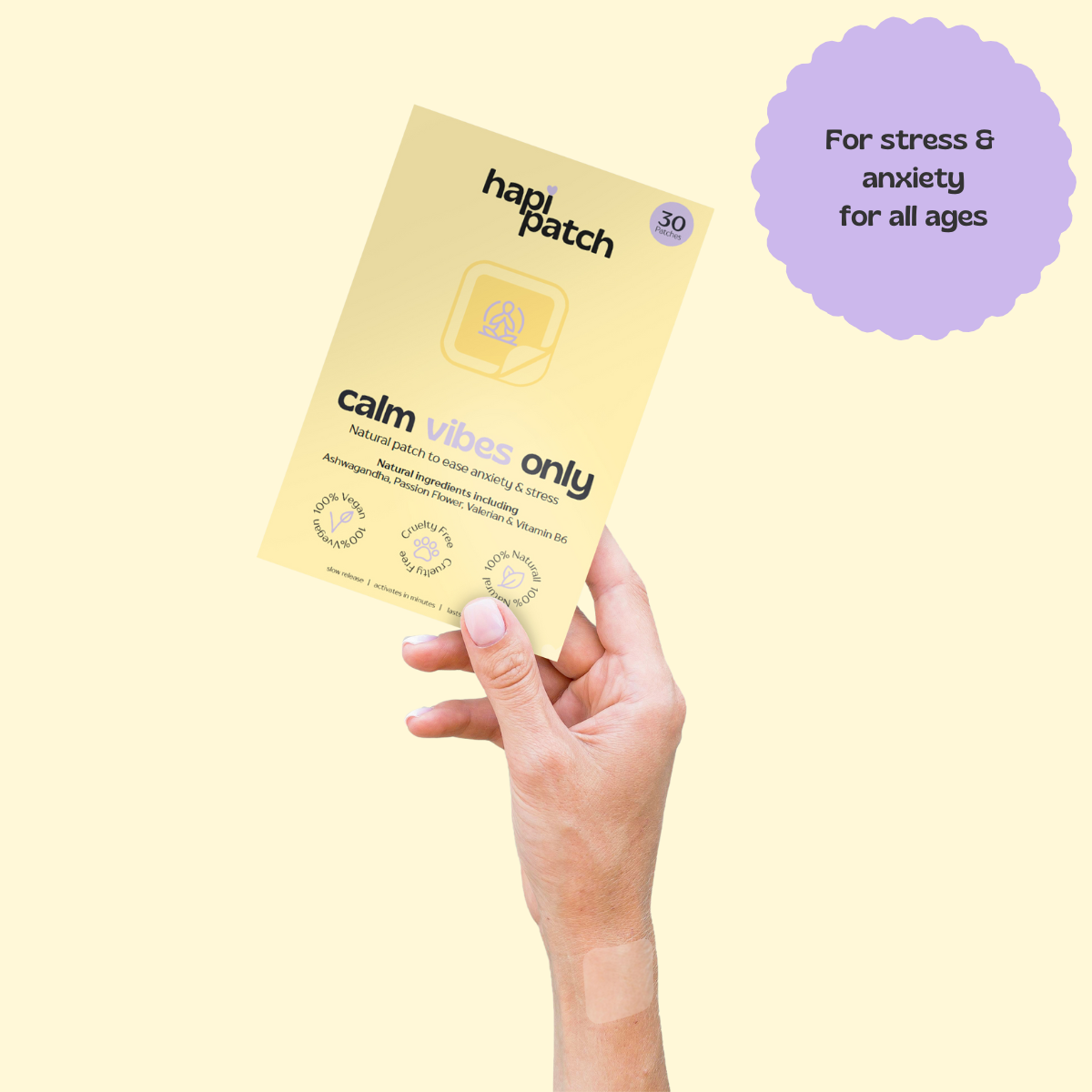 Calm Vibes Only Patches