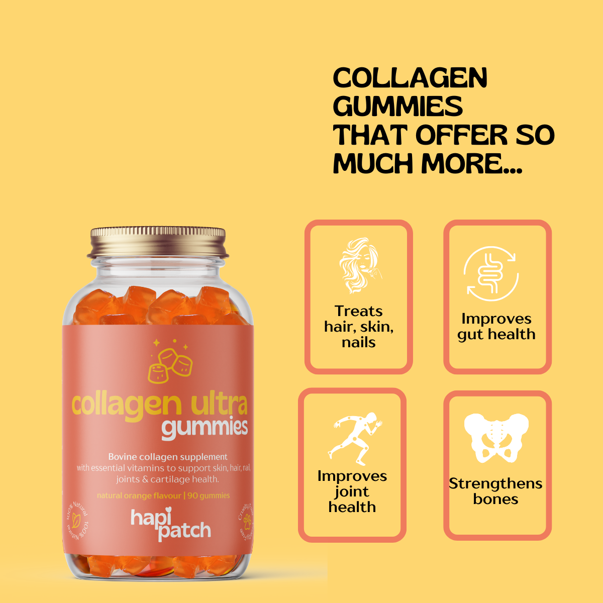 Collagen Ultra Gummies - Packed With Powerful Vitamins