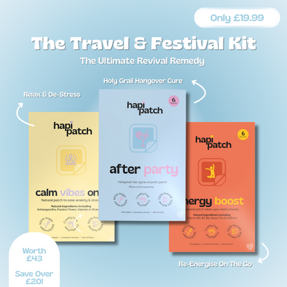 Travel & Festival Bundle - Save £20!